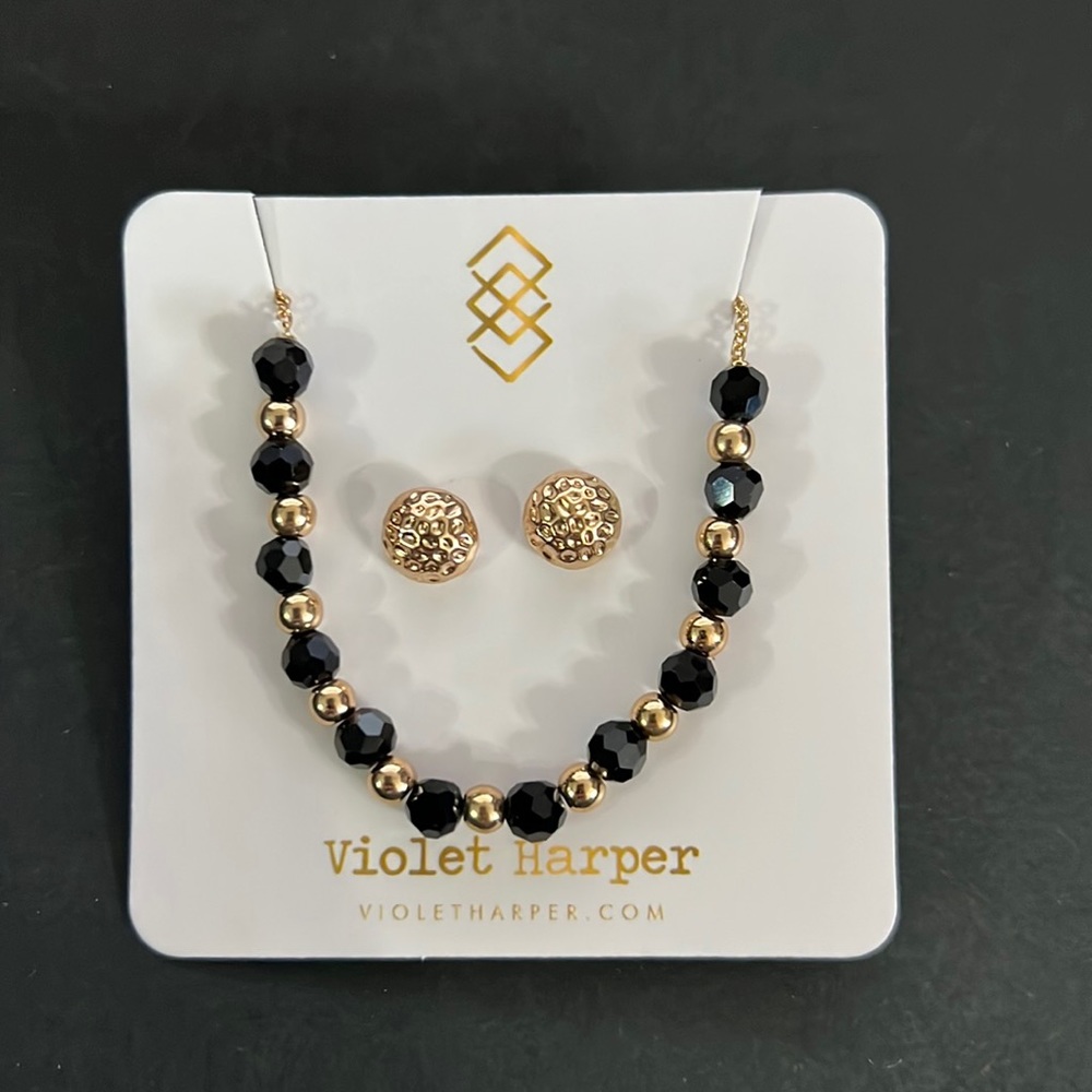Violet Harper Necklace & Earring Set
